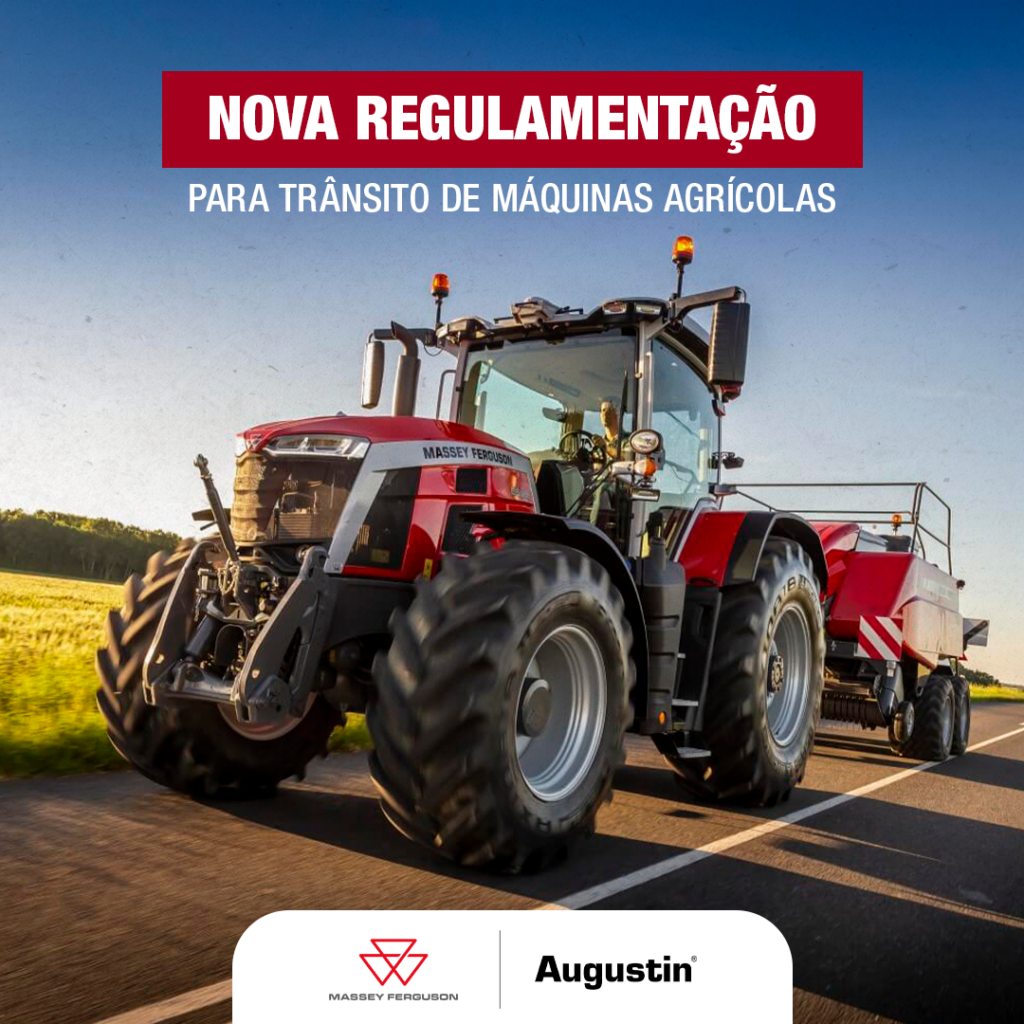 Nova regulamentação para trânsito de máquinas agrícolas.
